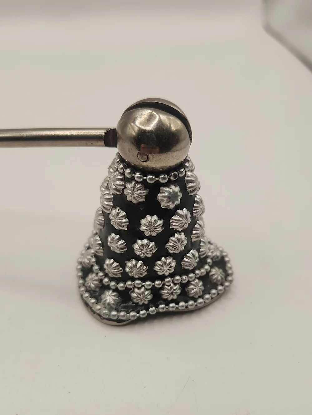 Vintage Silver Toned Star Burst Candle Snuffer